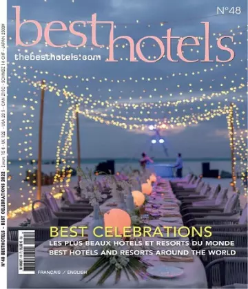 Best Hotels N°48 – Janvier 2023  [Magazines]