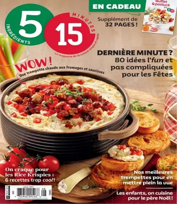 5 ingrédients 15 minutes – Janvier 2023 [Magazines]