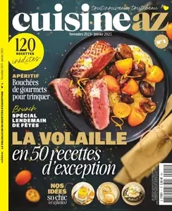 CuisineAZ - Novembre 2024 - Janvier 2025 [Magazines]