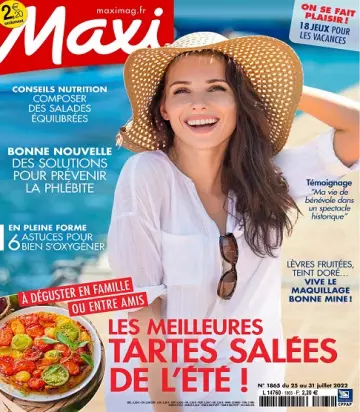 Maxi N°1865 Du 25 au 31 Juillet 2022 [Magazines]