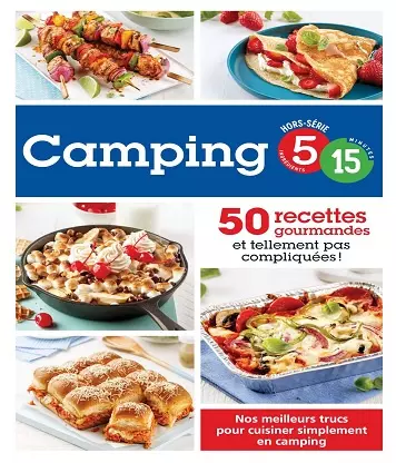 5 ingrédients 15 minutes – Camping 2021 [Magazines]