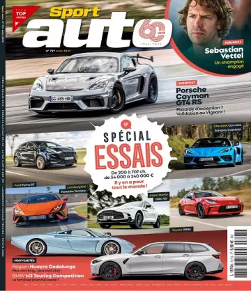 Sport Auto N°727 – Août 2022 [Magazines]