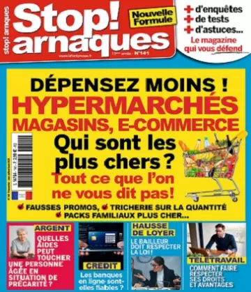 Stop Arnaques N°140 – Juin-Août 2021 [Magazines]