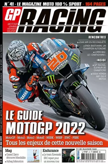 GP Racing N°41 – Mars-Mai 2022  [Magazines]