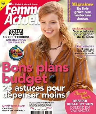 Femme Actuelle N°1875 Du 31 Août 2020 [Magazines]