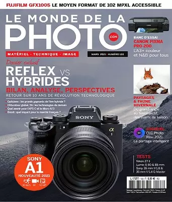 Le Monde De La Photo N°133 – Mars 2021 [Magazines]