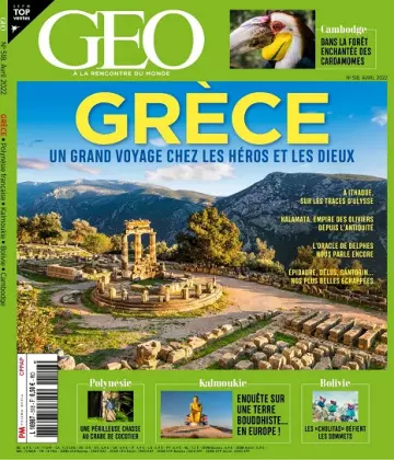 Geo N°518 – Avril 2022 [Magazines]