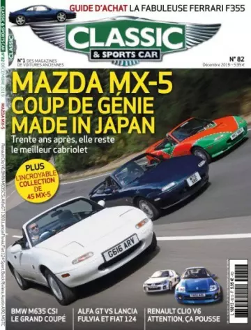 Classic & Sports Car - Décembre 2019 [Magazines]