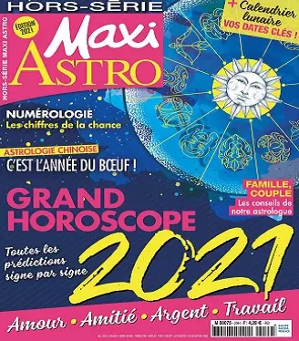 Maxi Hors Série Astro N°29 – Édition 2021 [Magazines]