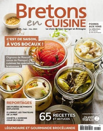 Bretons en Cuisine N°49 – Septembre-Octobre 2023  [Magazines]