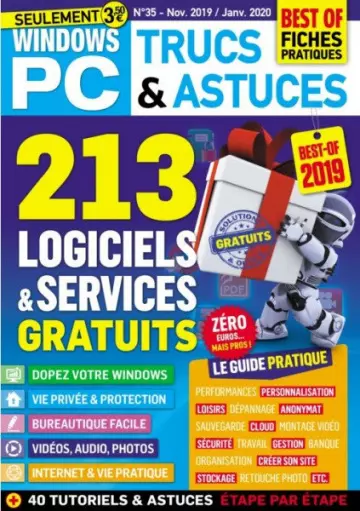 Windows PC Trucs et Astuces - Novembre 2019 - Janvier 2020  [Magazines]