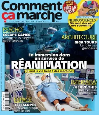 Comment Ça Marche N°123 – Janvier 2021 [Magazines]