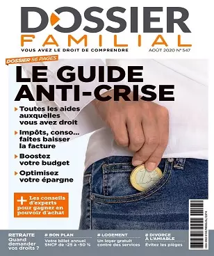 Dossier Familial N°547 – Août 2020 [Magazines]