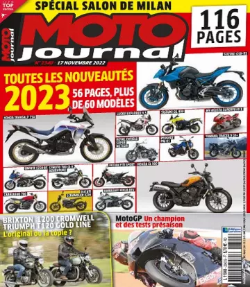 Moto Journal N°2340 Du 17 Novembre 2022 [Magazines]