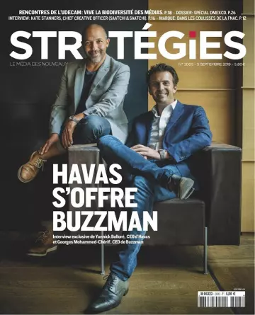 Stratégies N°2005 Du 5 Septembre 2019 [Magazines]