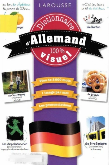 Dictionnaire de d'allemand 100% visuel  [Livres]