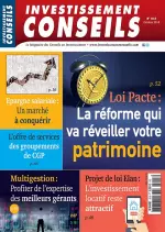 Investissement Conseils N°815 – Octobre 2018 [Magazines]