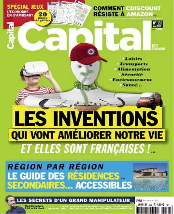 Capital N°335 – Août 2019 [Magazines]