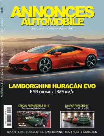 Annonces Automobile - N.310 2019 [Magazines]