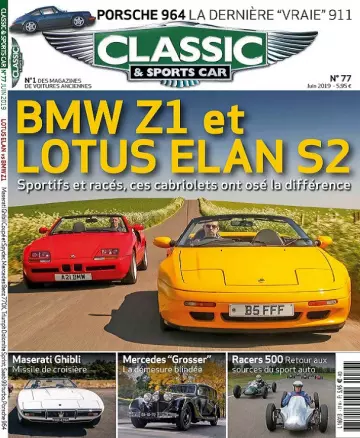 Classic et Sports Car N°77 – Juin 2019  [Magazines]