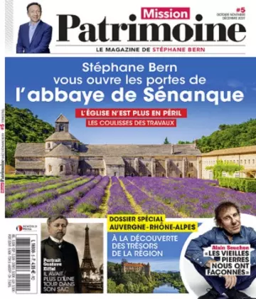 Mission Patrimoine N°5 – Octobre-Décembre 2021  [Magazines]