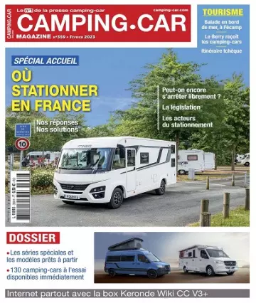 Camping-Car Magazine N°359 – Février 2023  [Magazines]