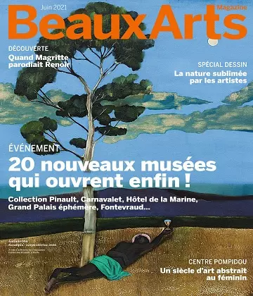 Beaux Arts Magazine N°444 – Juin 2021 [Magazines]