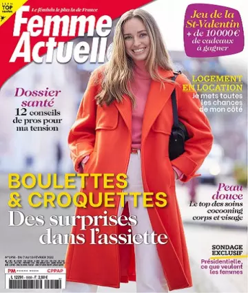 Femme Actuelle N°1950 Du 7 au 13 Février 2022  [Magazines]