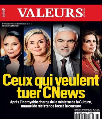 Valeurs Actuelles N°4499 Du 16 au 22 Février 2023  [Magazines]