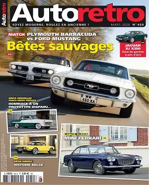 Autoretro N°450 – Mars 2020 [Magazines]