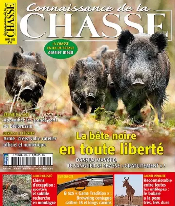 Connaissance De La Chasse N°551 – Mars 2022 [Magazines]