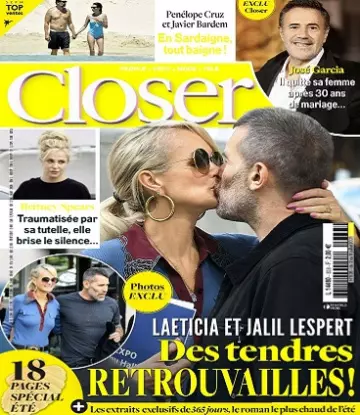 Closer N°838 Du 2 au 8 Juillet 2021 [Magazines]