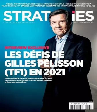 Stratégies N°2067 Du 14 Janvier 2021 [Magazines]