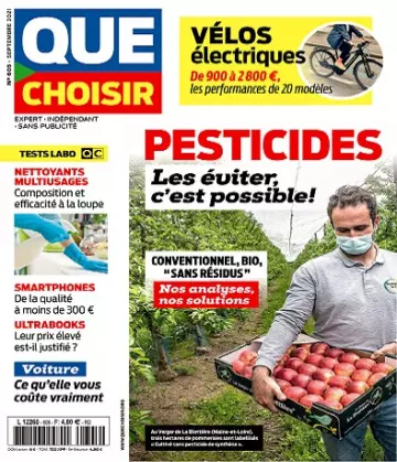 Que Choisir N°605 – Septembre 2021 [Magazines]