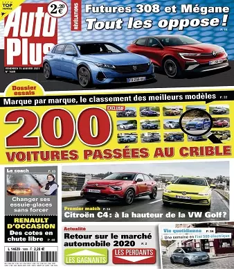 Auto Plus N°1689 Du 15 Janvier 2021 [Magazines]