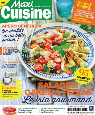 Maxi Cuisine N°165 – Juin 2023 [Magazines]