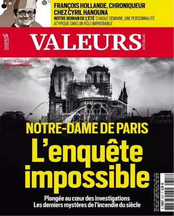 Valeurs Actuelles N°4317 Du 22 Août 2019 [Magazines]