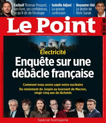 Le Point N°2621 Du 27 Octobre 2022 [Magazines]