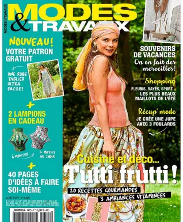 Modes et Travaux N°1425 – Août 2019 [Magazines]