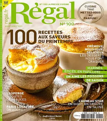 Régal N°100 – Mars-Avril 2021  [Magazines]