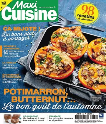 Maxi Cuisine N°160 – Octobre 2022 [Magazines]