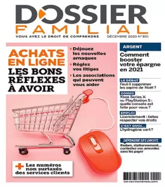 Dossier Familial N°551 – Décembre 2020  [Magazines]