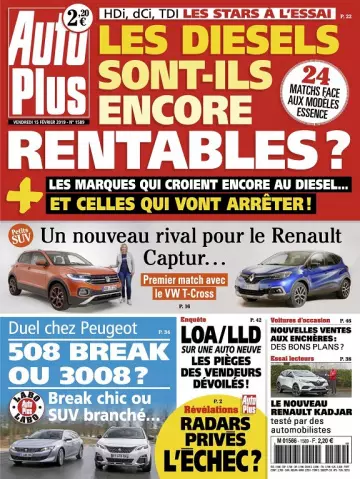 Auto Plus N°1589 Du 15 Février 2019 [Magazines]