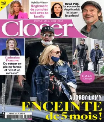 Closer N°834 Du 4 au 10 Juin 2021 [Magazines]