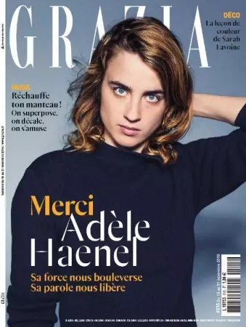 Grazia France - 15 Novembre 2019  [Magazines]