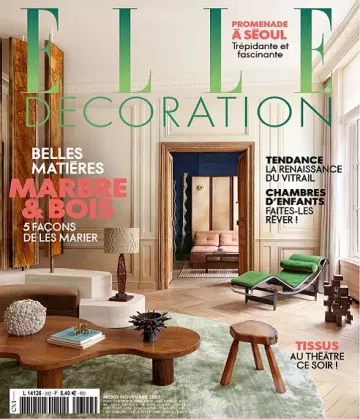 Elle Décoration N°302 – Novembre 2022 [Magazines]