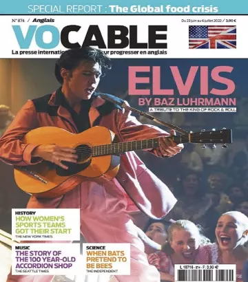 Vocable Anglais N°874 Du 23 Juin 2022 [Magazines]