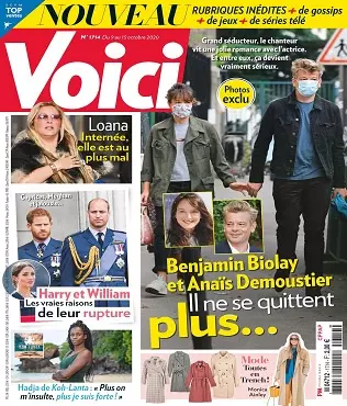 Voici N°1714 Du 9 au 15 Octobre 2020 [Magazines]