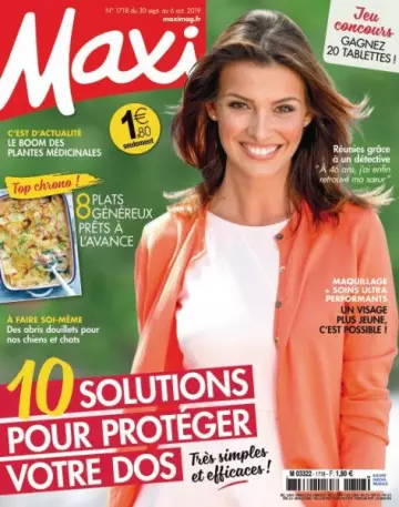 Maxi France - 30 Septembre 2019 [Magazines]