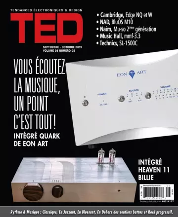 TED Magazine – Septembre-Octobre 2019 [Magazines]